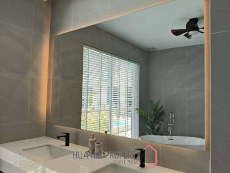 New Custom Model pool villa with solar in Thap Tai Hua Hin