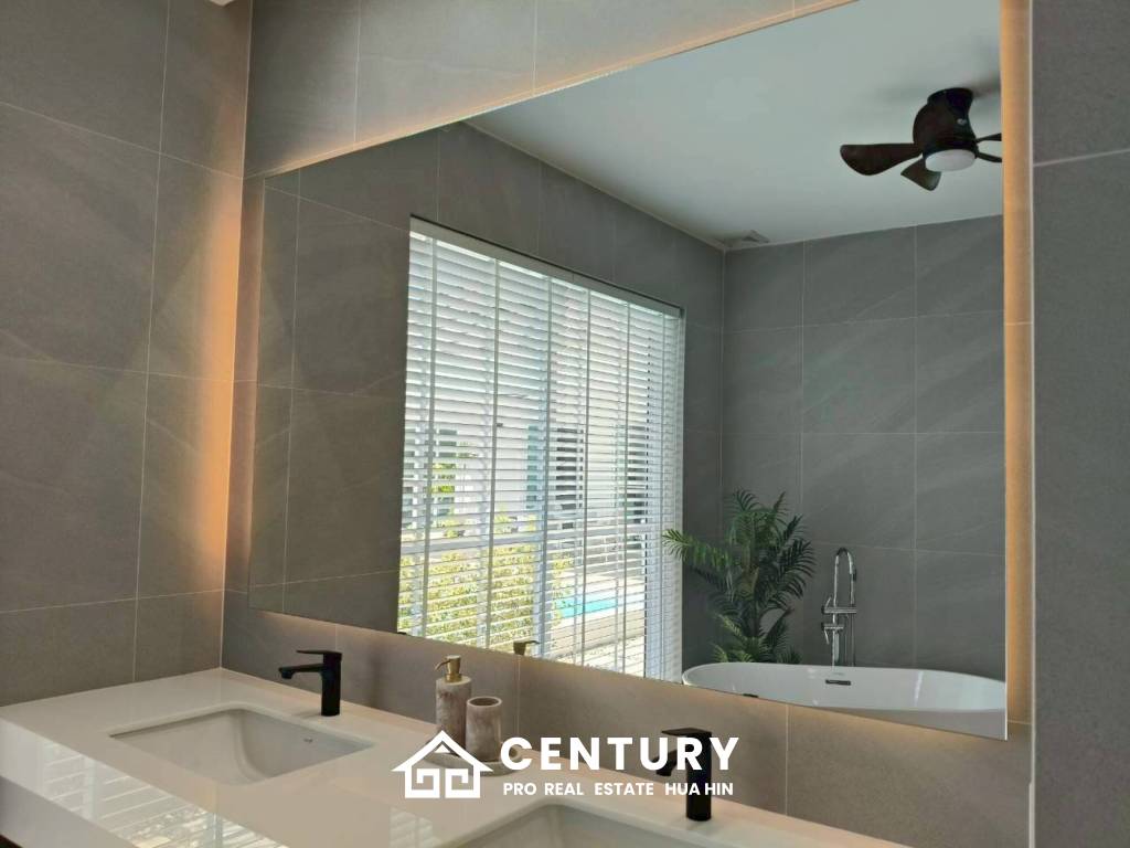 New Custom Model pool villa with solar in Thap Tai Hua Hin