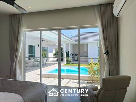 New Custom Model pool villa with solar in Thap Tai Hua Hin