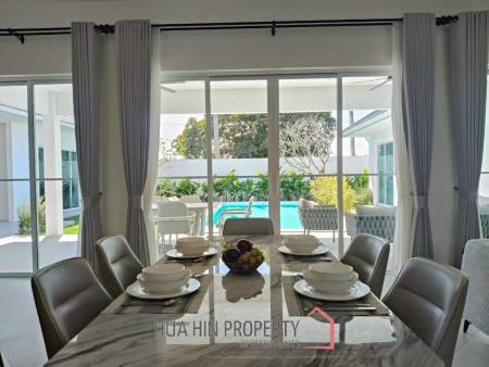 New Custom Model pool villa with solar in Thap Tai Hua Hin