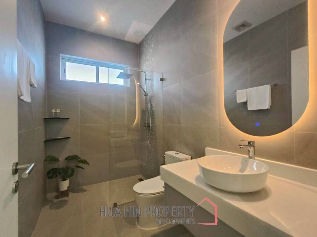 New Custom Model pool villa with solar in Thap Tai Hua Hin