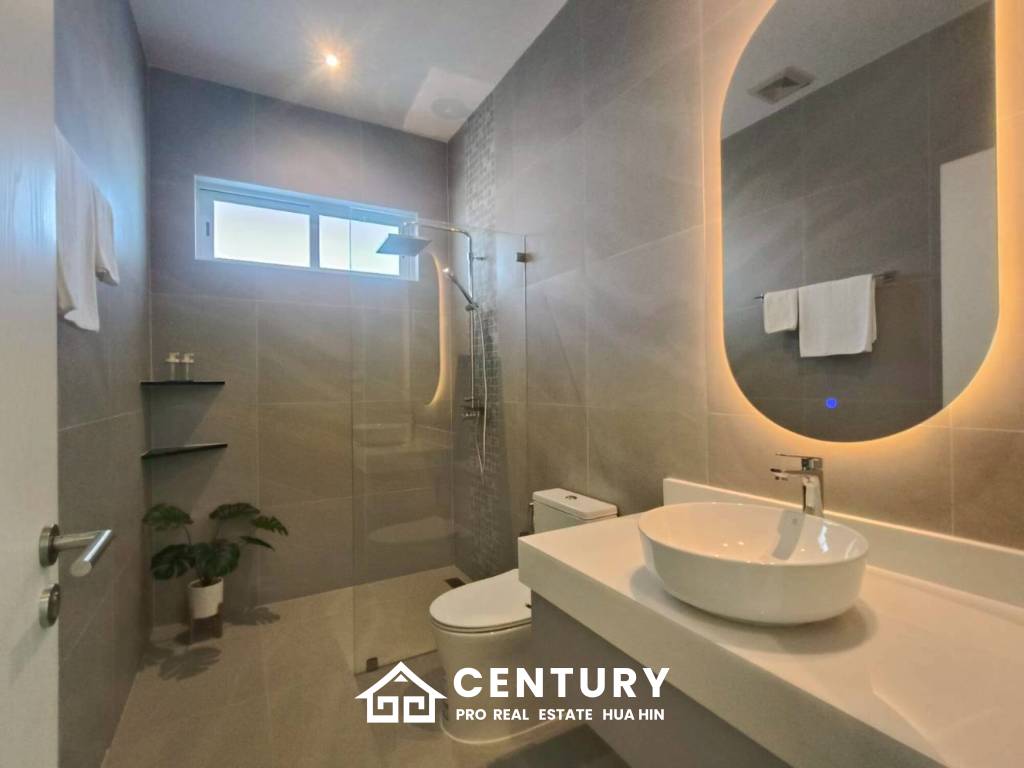 New Custom Model pool villa with solar in Thap Tai Hua Hin