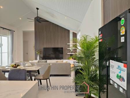 New Custom Model pool villa with solar in Thap Tai Hua Hin
