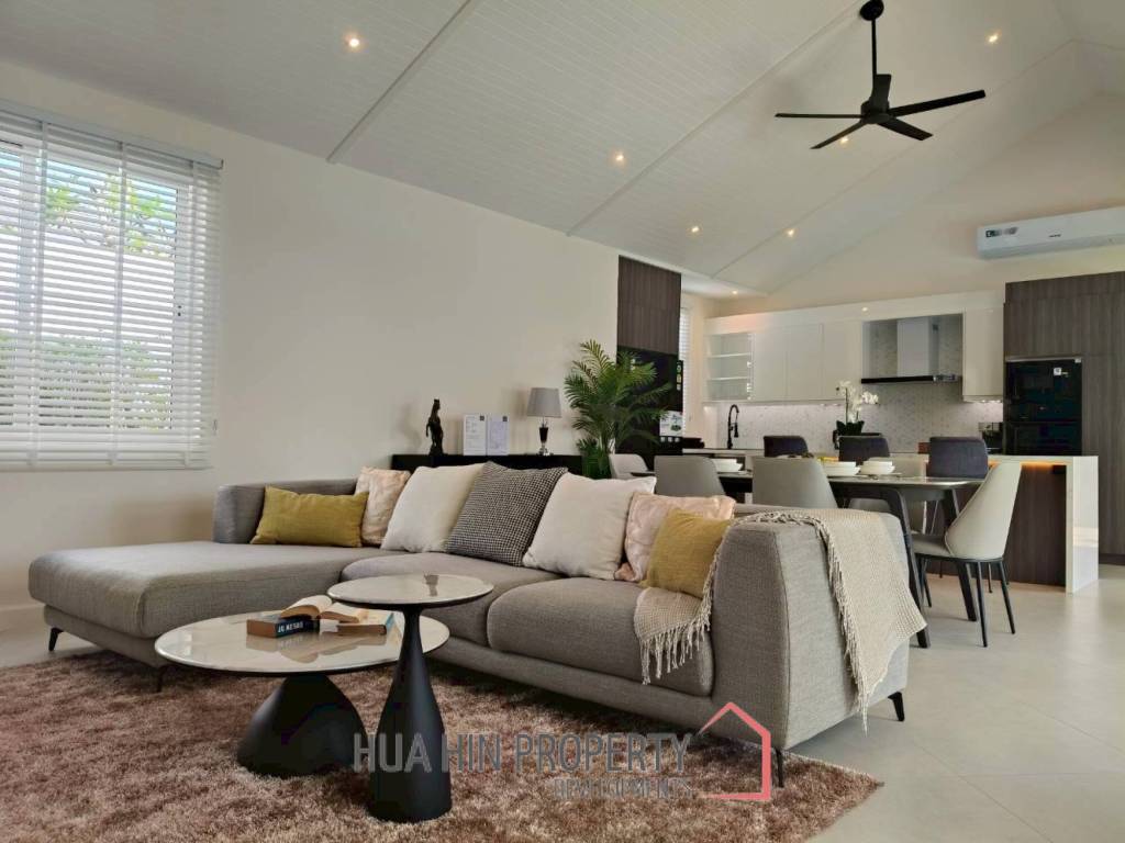 New Custom Model pool villa with solar in Thap Tai Hua Hin