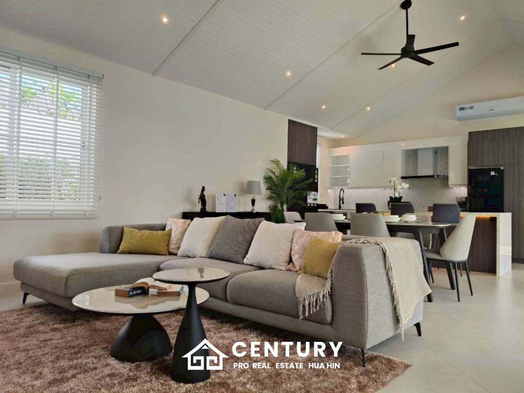 New Custom Model pool villa with solar in Thap Tai Hua Hin