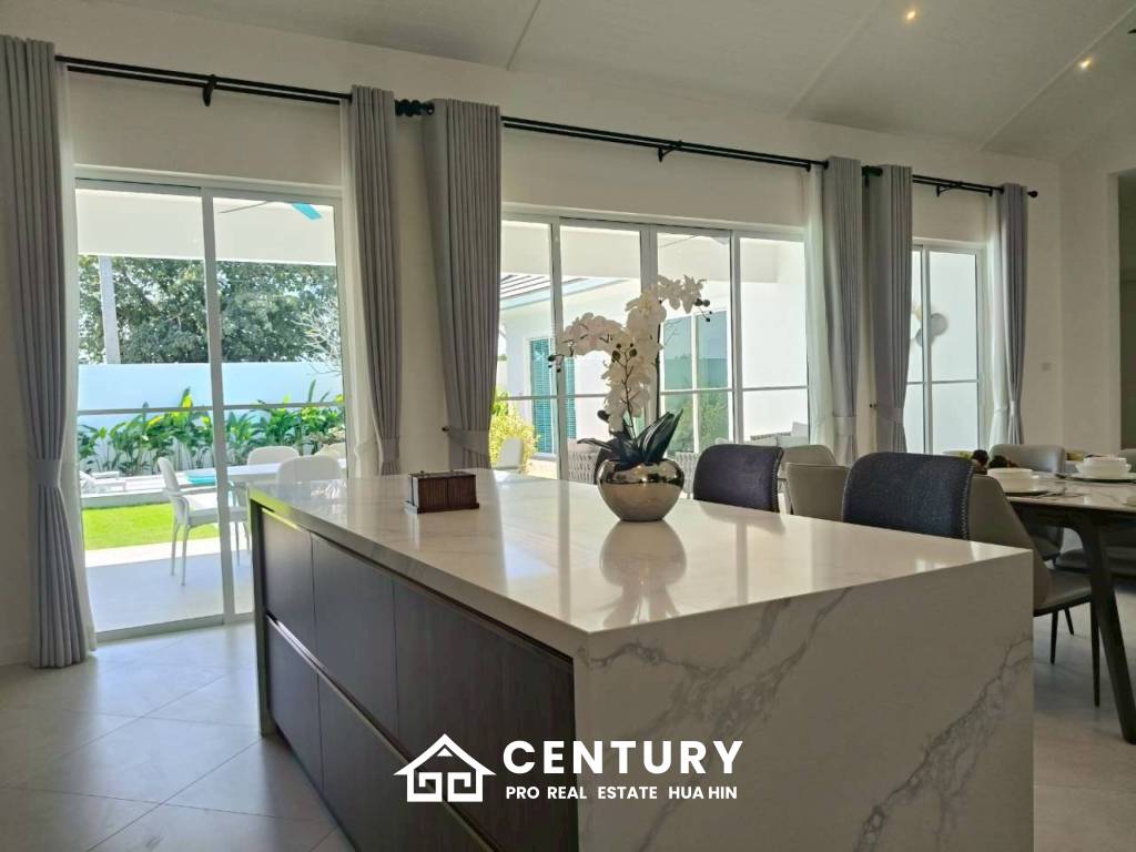 New Custom Model pool villa with solar in Thap Tai Hua Hin