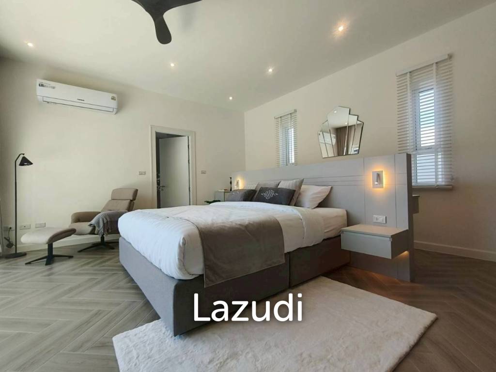 New Custom Model pool villa with solar in Thap Tai Hua Hin