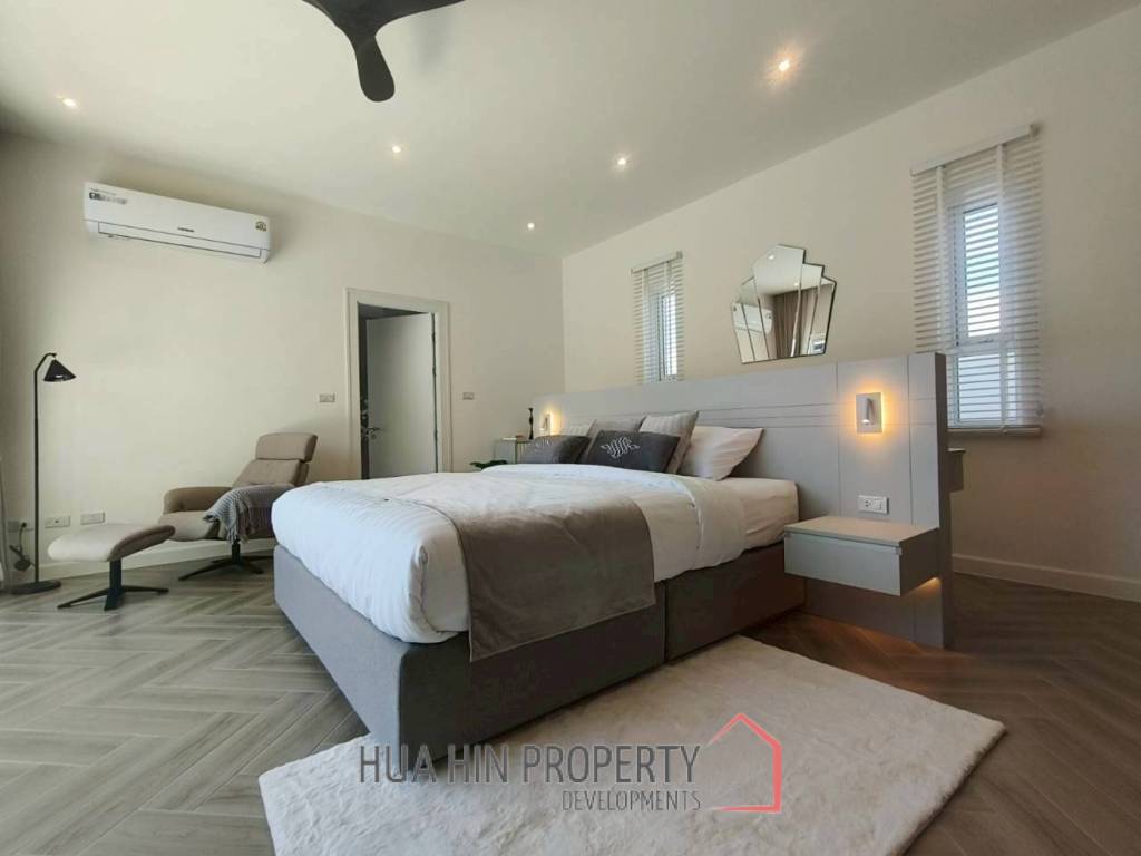 New Custom Model pool villa with solar in Thap Tai Hua Hin