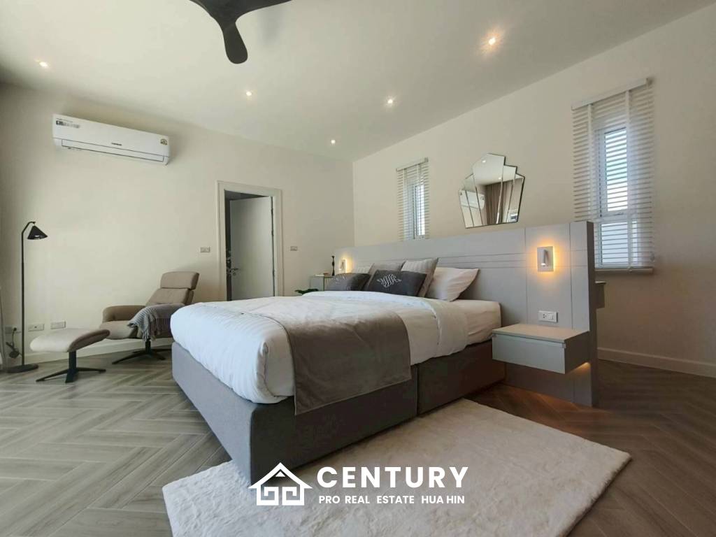 New Custom Model pool villa with solar in Thap Tai Hua Hin