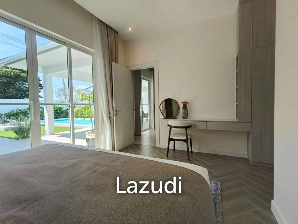 New Custom Model pool villa with solar in Thap Tai Hua Hin