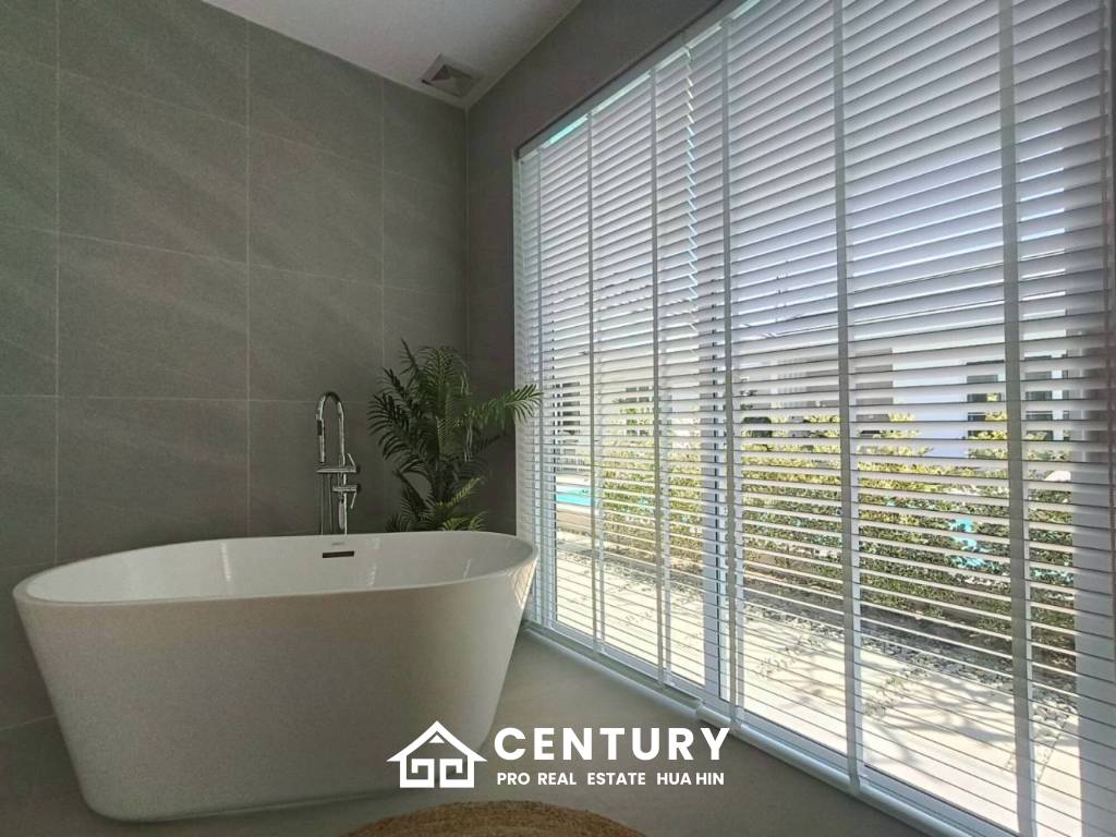 New Custom Model pool villa with solar in Thap Tai Hua Hin