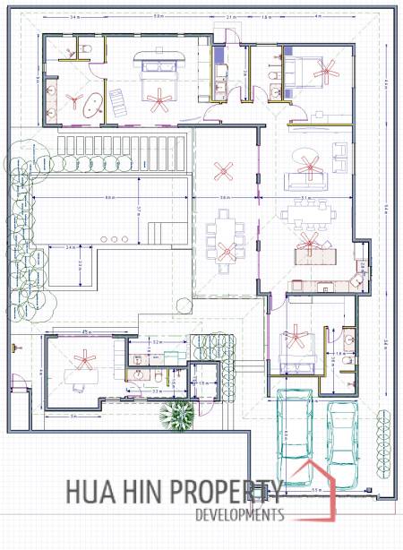 New Custom Model pool villa with solar in Thap Tai Hua Hin