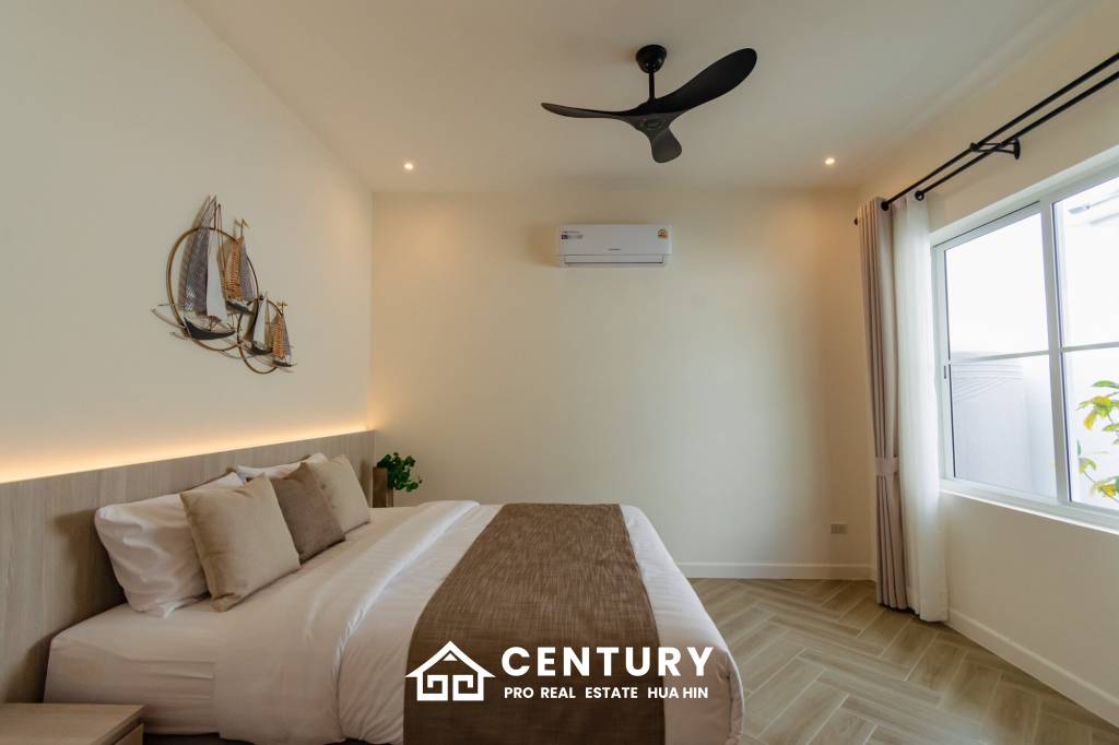 New Custom Model pool villa with solar in Thap Tai Hua Hin