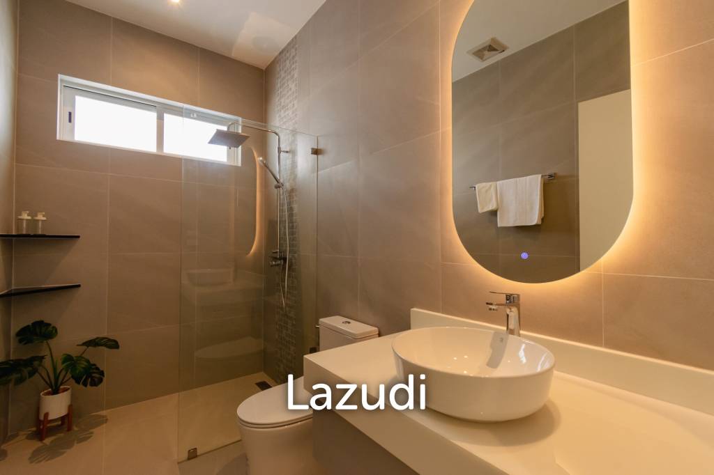 New Custom Model pool villa with solar in Thap Tai Hua Hin