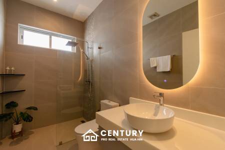 New Custom Model pool villa with solar in Thap Tai Hua Hin