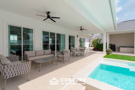 New Custom Model pool villa with solar in Thap Tai Hua Hin