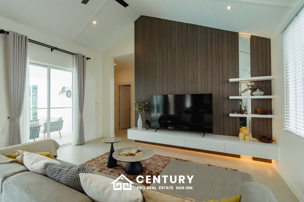 New Custom Model pool villa with solar in Thap Tai Hua Hin