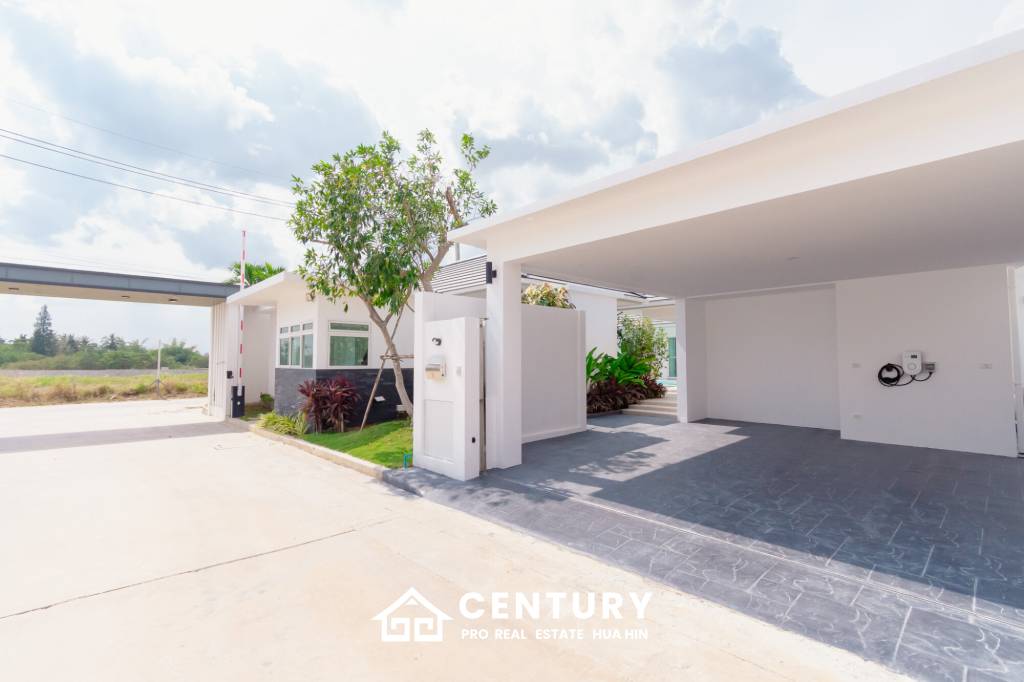 New Custom Model pool villa with solar in Thap Tai Hua Hin