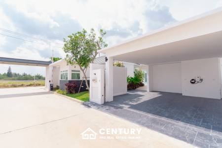 New Custom Model pool villa with solar in Thap Tai Hua Hin