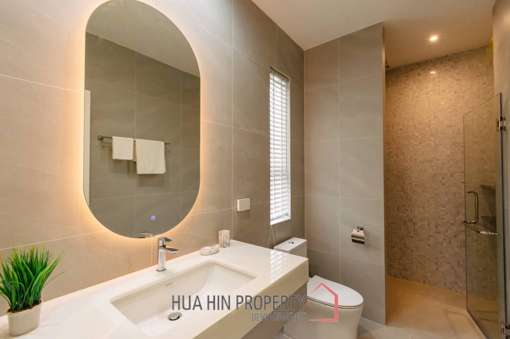 New Custom Model pool villa with solar in Thap Tai Hua Hin