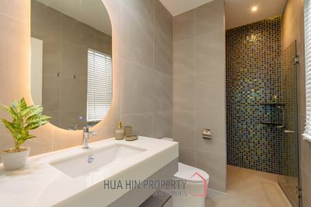New Custom Model pool villa with solar in Thap Tai Hua Hin