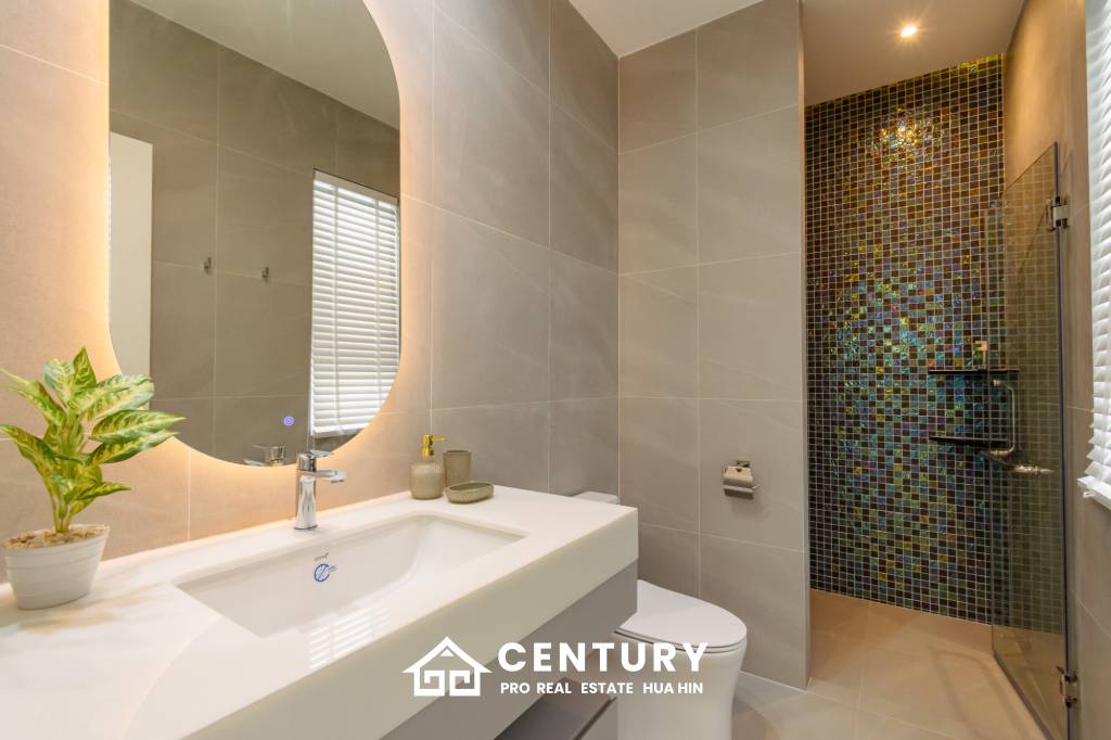 New Custom Model pool villa with solar in Thap Tai Hua Hin