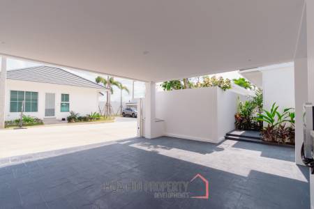 New Custom Model pool villa with solar in Thap Tai Hua Hin