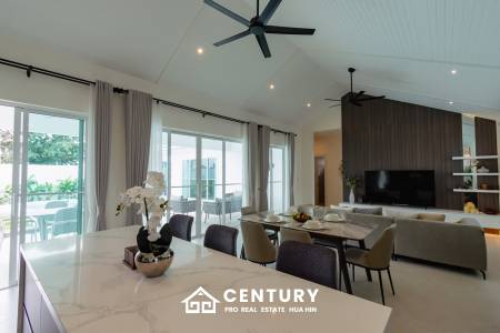 New Custom Model pool villa with solar in Thap Tai Hua Hin