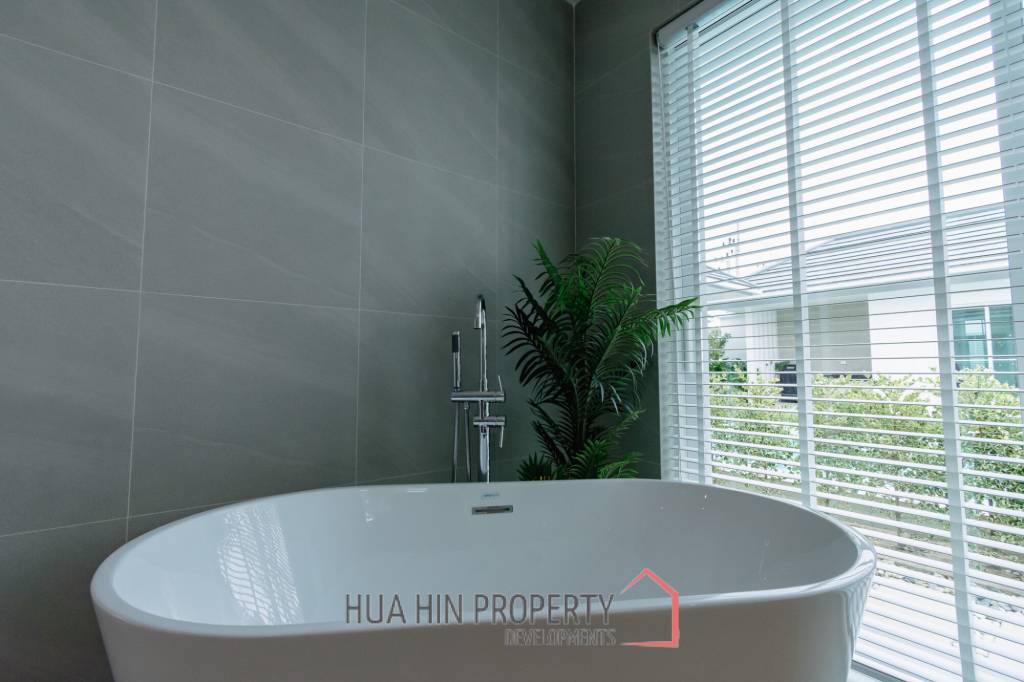 New Custom Model pool villa with solar in Thap Tai Hua Hin