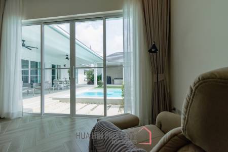 New Custom Model pool villa with solar in Thap Tai Hua Hin