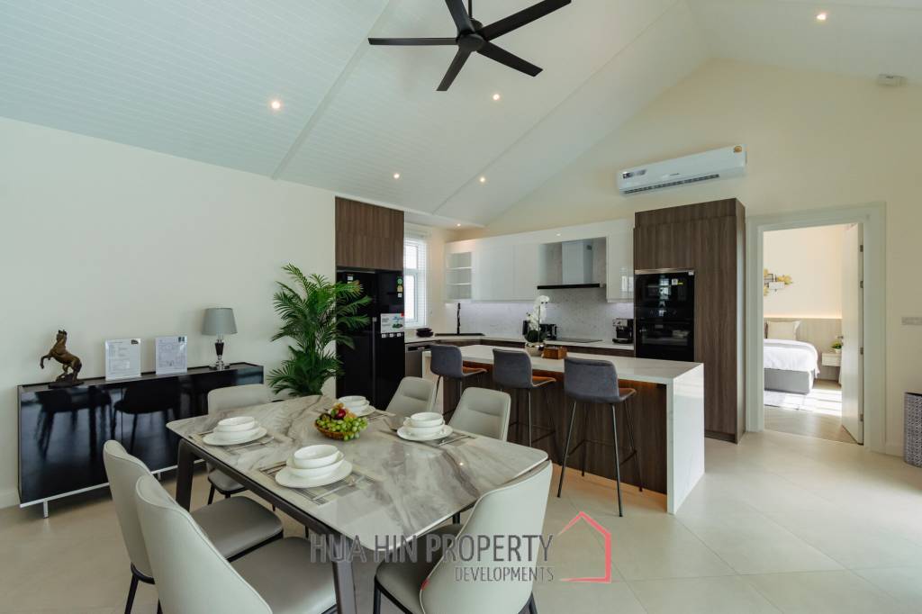 New Custom Model pool villa with solar in Thap Tai Hua Hin