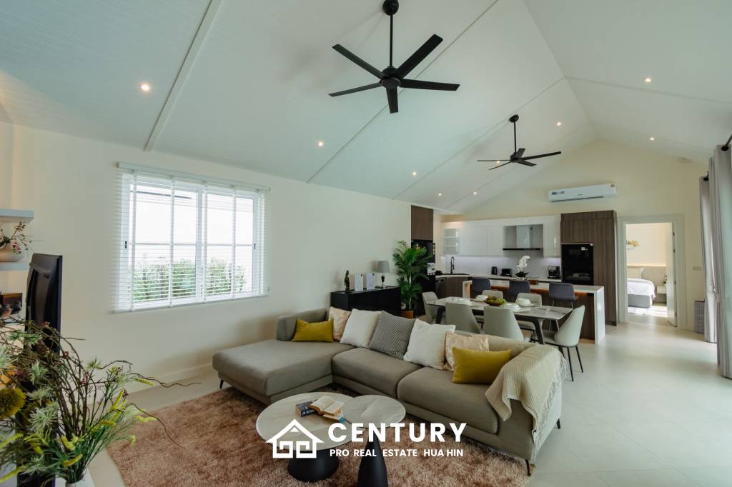 New Custom Model pool villa with solar in Thap Tai Hua Hin