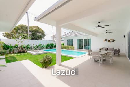 New Custom Model pool villa with solar in Thap Tai Hua Hin