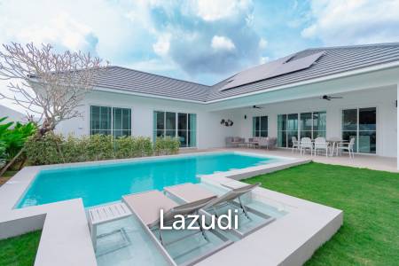 New Custom Model pool villa with solar in Thap Tai Hua Hin