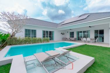 New Custom Model pool villa with solar in Thap Tai Hua Hin