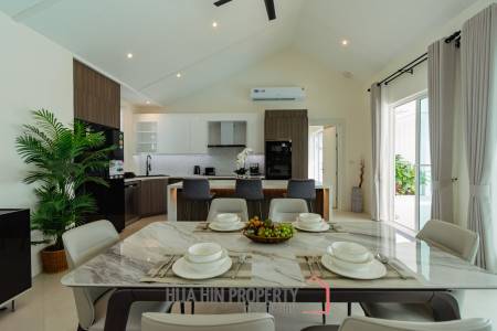 New Custom Model pool villa with solar in Thap Tai Hua Hin