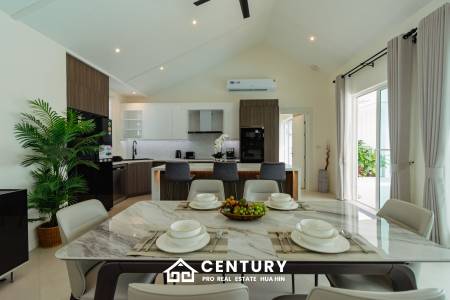 New Custom Model pool villa with solar in Thap Tai Hua Hin