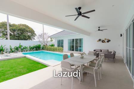 New Custom Model pool villa with solar in Thap Tai Hua Hin