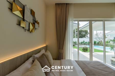 New Custom Model pool villa with solar in Thap Tai Hua Hin