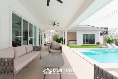 New Custom Model pool villa with solar in Thap Tai Hua Hin