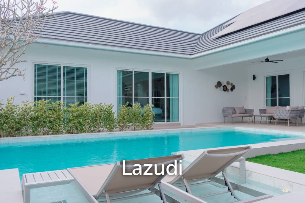 New Custom Model pool villa with solar in Thap Tai Hua Hin