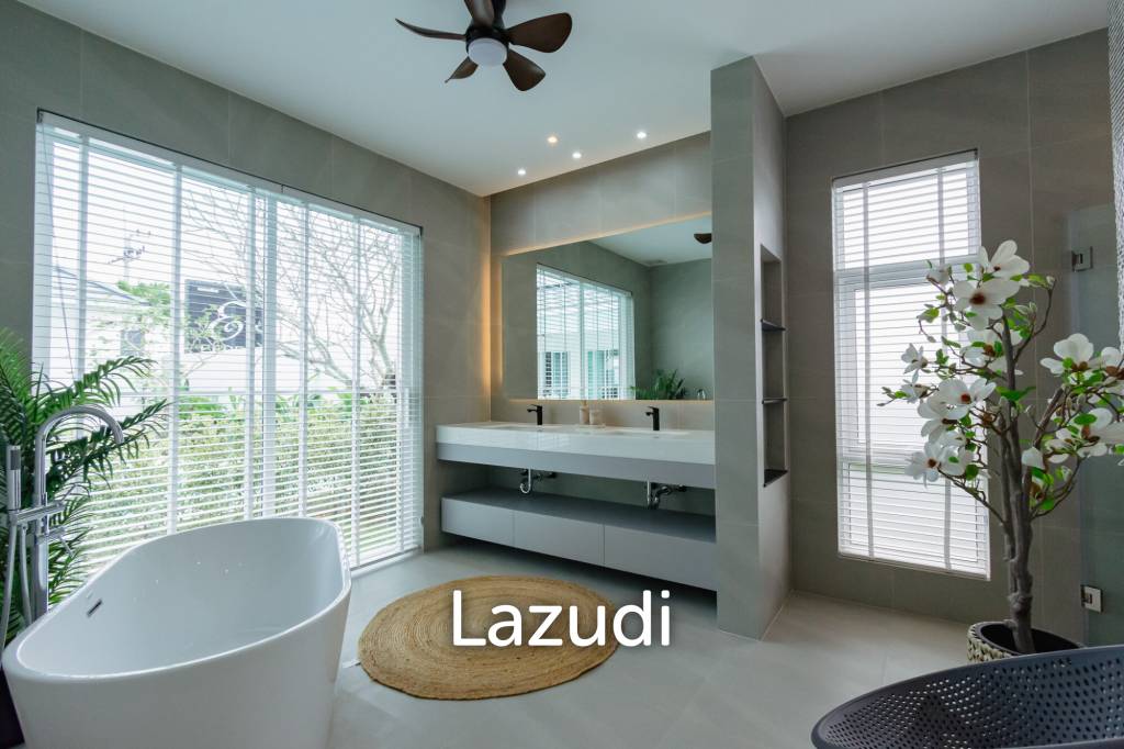 New Custom Model pool villa with solar in Thap Tai Hua Hin