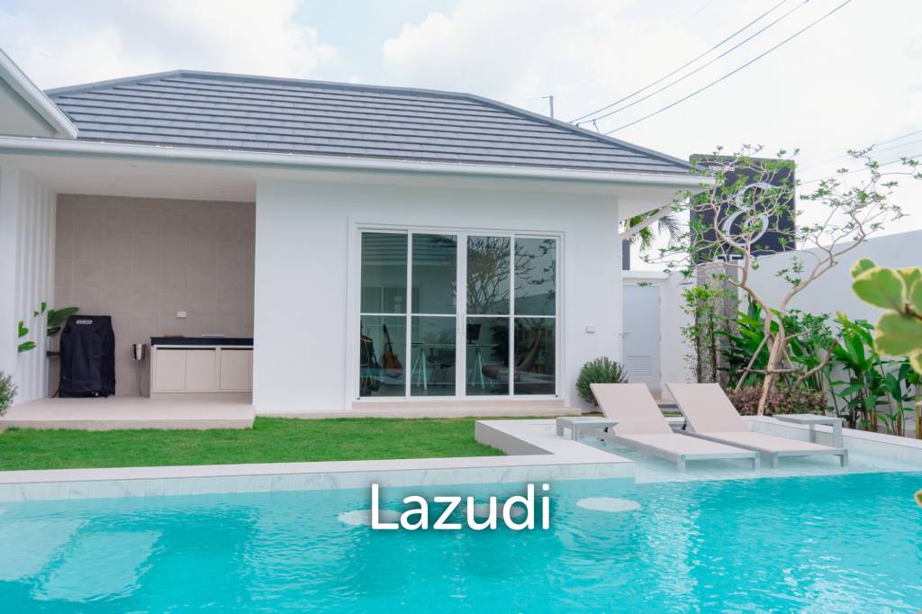New Custom Model pool villa with solar in Thap Tai Hua Hin