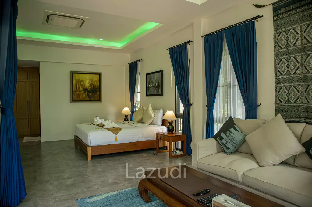 Hillside Pool Villa with Panoramic Sea and Island Views on 7,000 sqm of Land for Sale