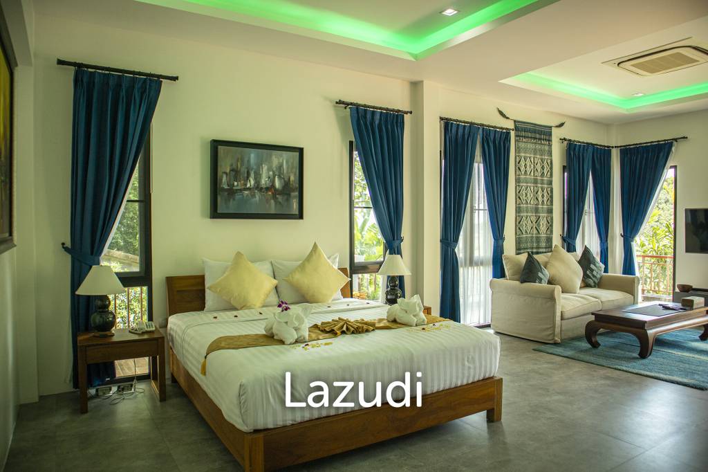 Hillside Pool Villa with Panoramic Sea and Island Views on 7,000 sqm of Land for Sale