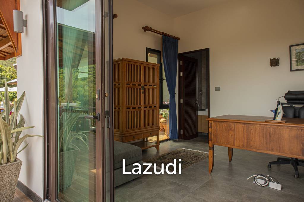 Hillside Pool Villa with Panoramic Sea and Island Views on 7,000 sqm of Land for Sale