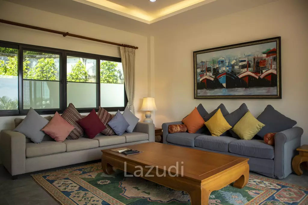 Hillside Pool Villa with Panoramic Sea and Island Views on 7,000 sqm of Land for Sale