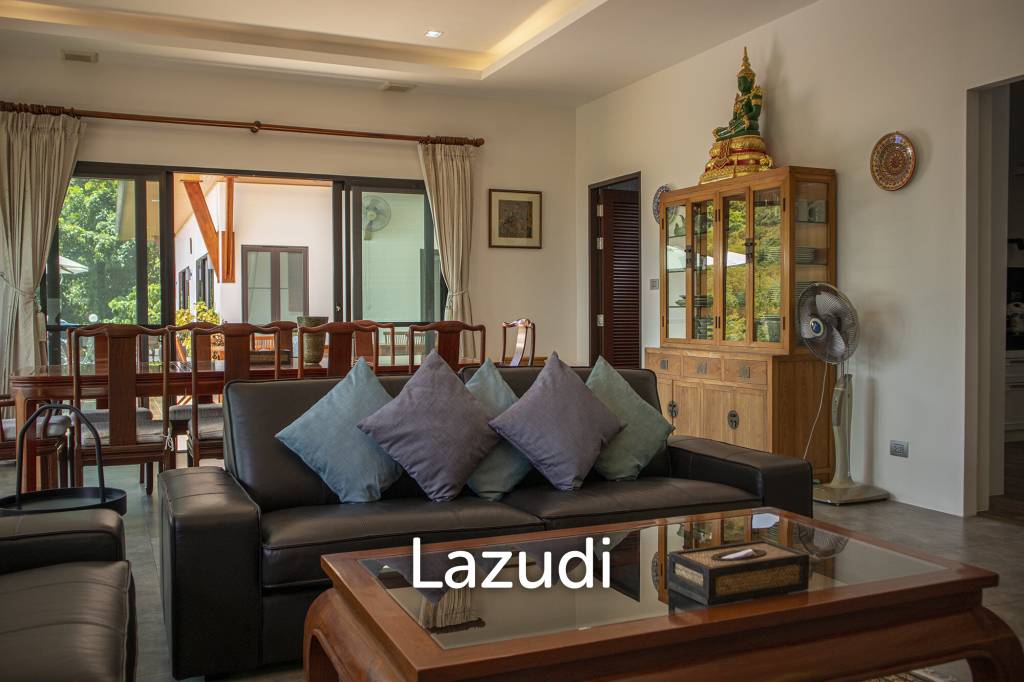 Hillside Pool Villa with Panoramic Sea and Island Views on 7,000 sqm of Land for Sale