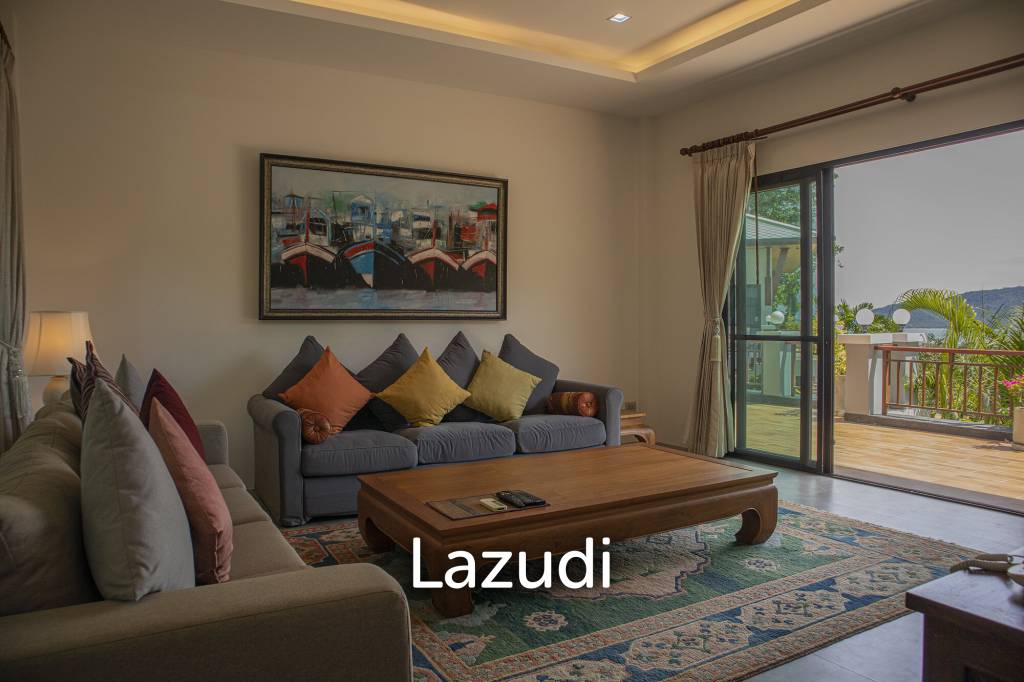 Hillside Pool Villa with Panoramic Sea and Island Views on 7,000 sqm of Land for Sale