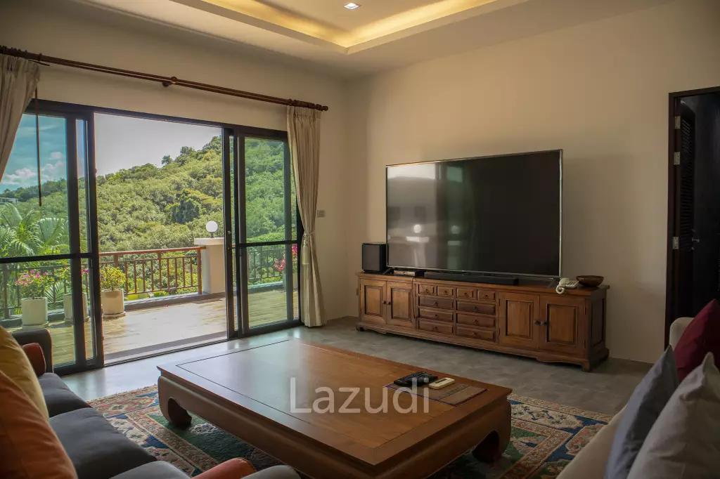 Hillside Pool Villa with Panoramic Sea and Island Views on 7,000 sqm of Land for Sale